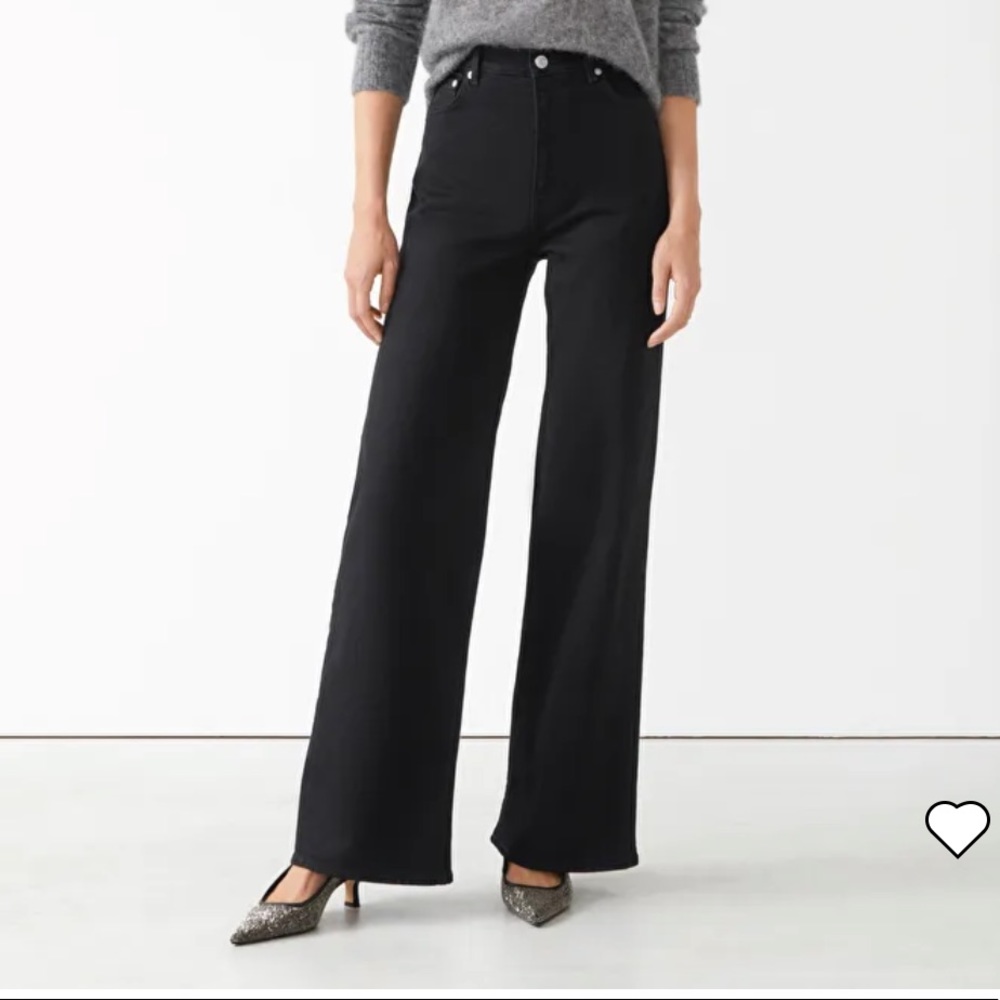 & other stories treasure cut jeans